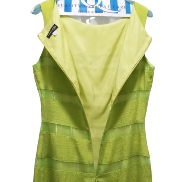 Tabloid Vintage 60s Mod Shift Dress Sheer Panel - Picture 3 of 6